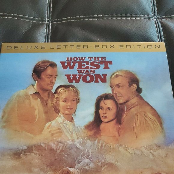 How the West Was Won Deluxe Letter Box Laserdisc Gregory Peck James Stewart - Picture 4 of 7